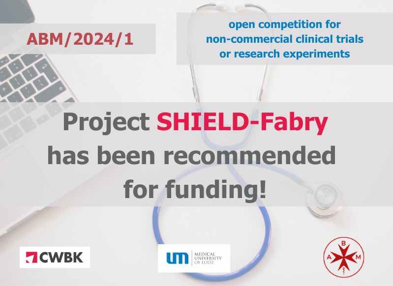 Projekt SHIELD-Fabry rekomendowany do finansowania (Konkurs ABM/2024/1)